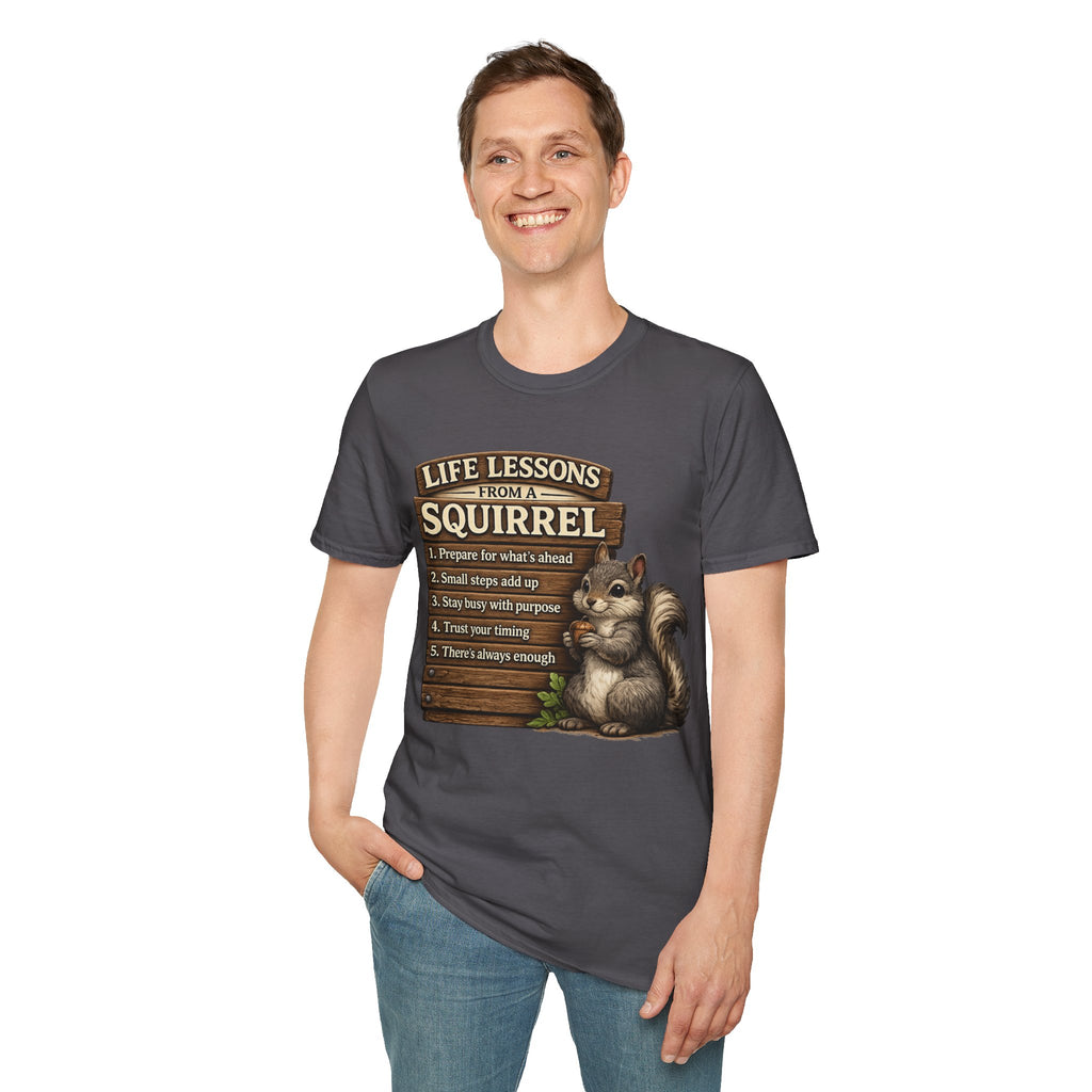 Squirrel Life Lessons T-Shirt