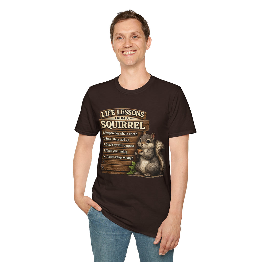 Squirrel Life Lessons T-Shirt