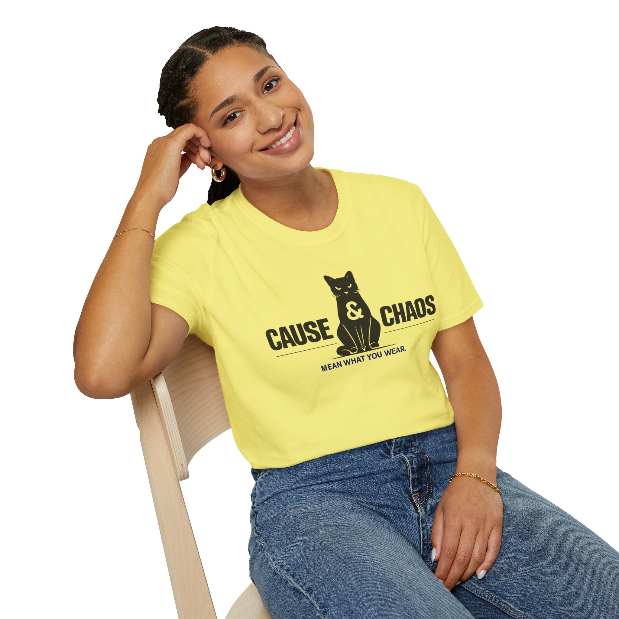 Cause & Chaos Brand Graphic Tee