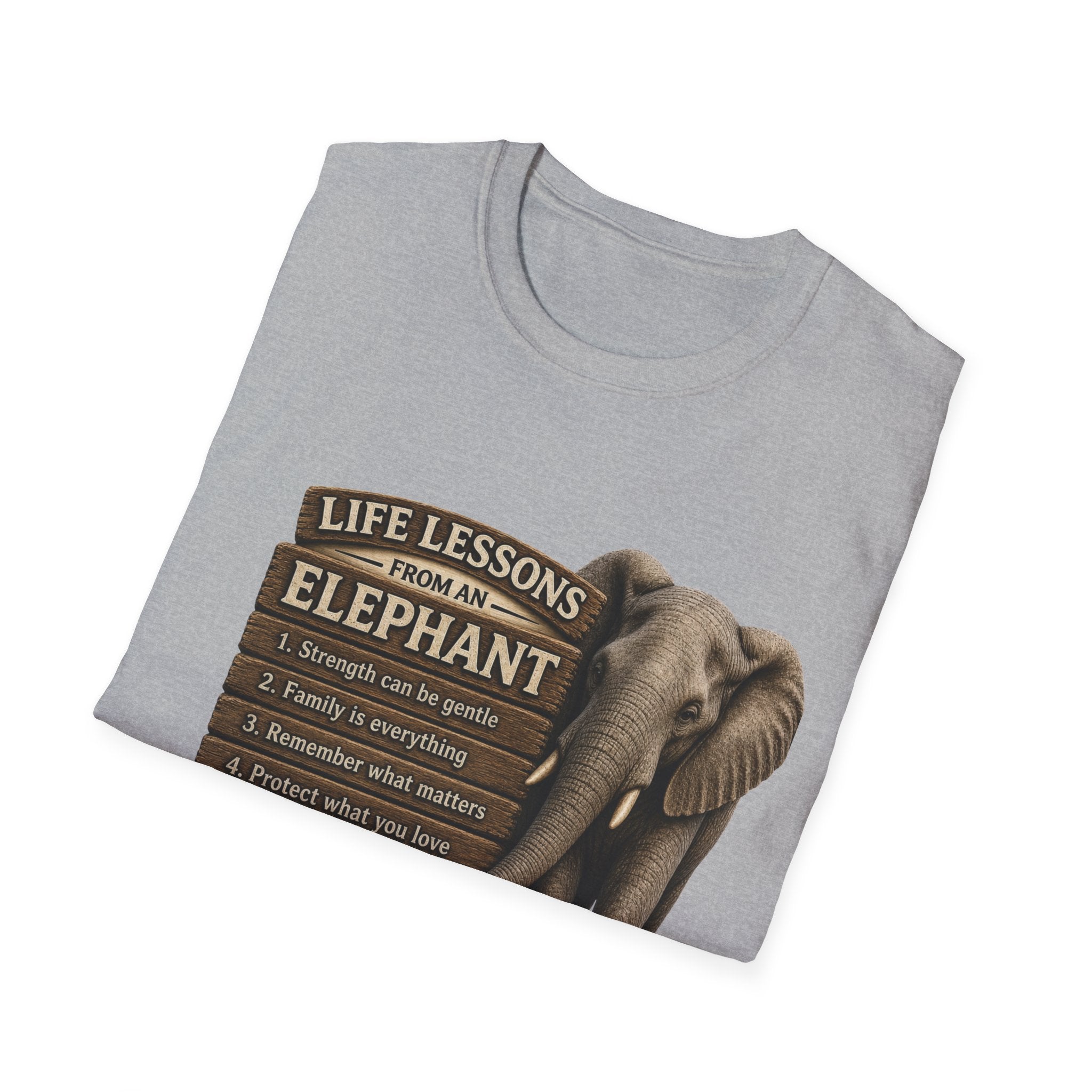 Elephant Life Lessons Wildlife Tee