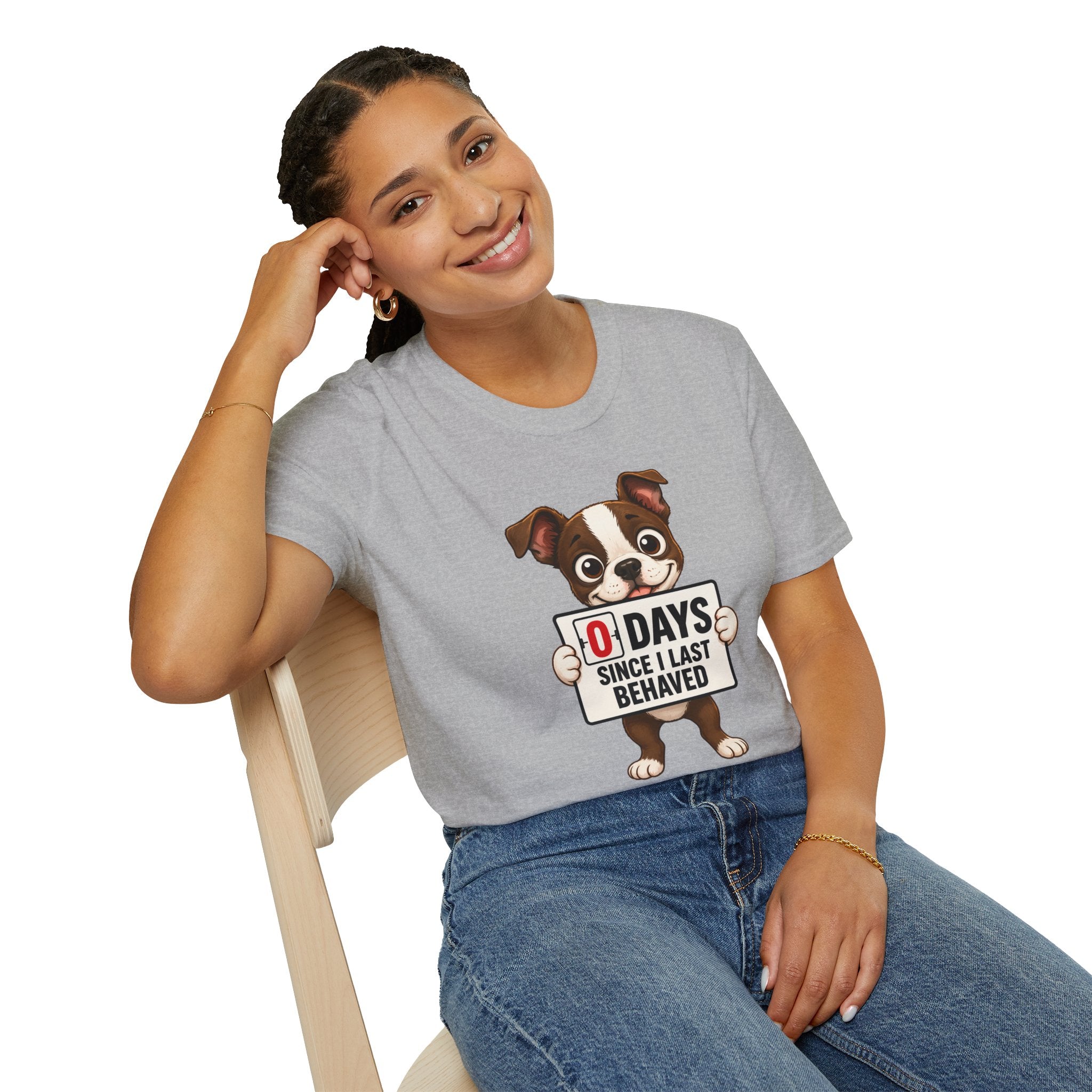 "0 Days Since I Last Behaved" T-Shirt
