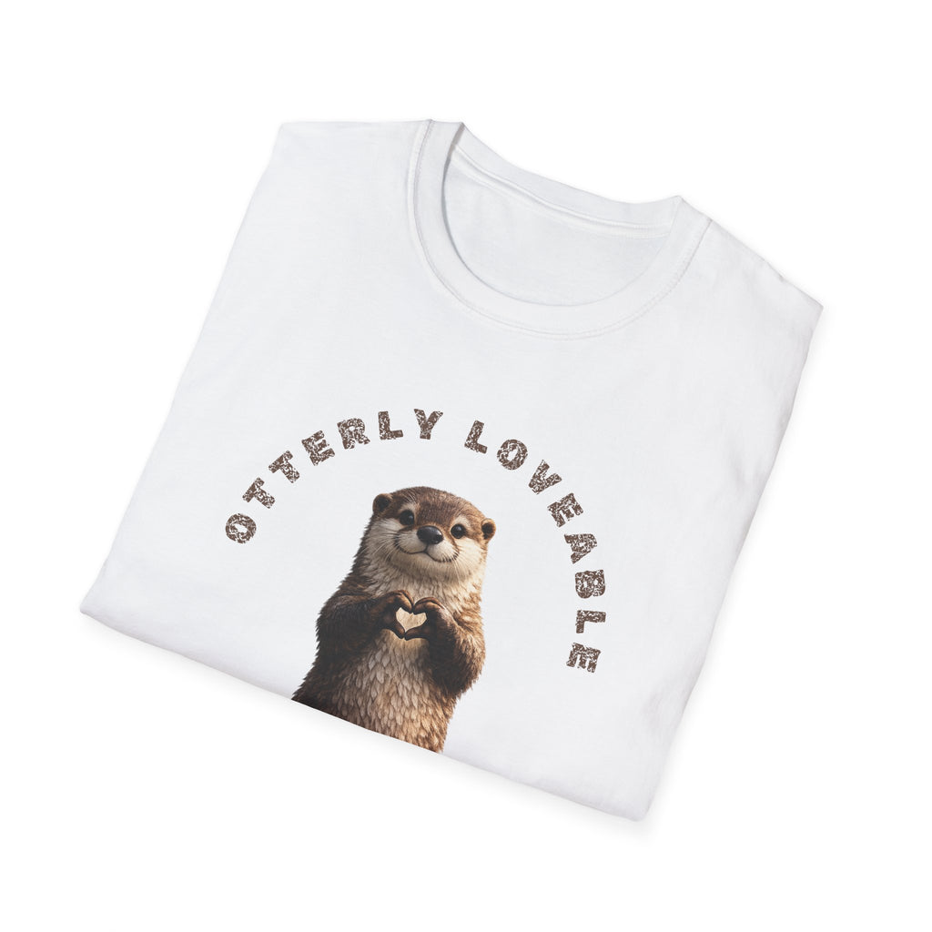 Otterly Loveable Otter Graphic Tee