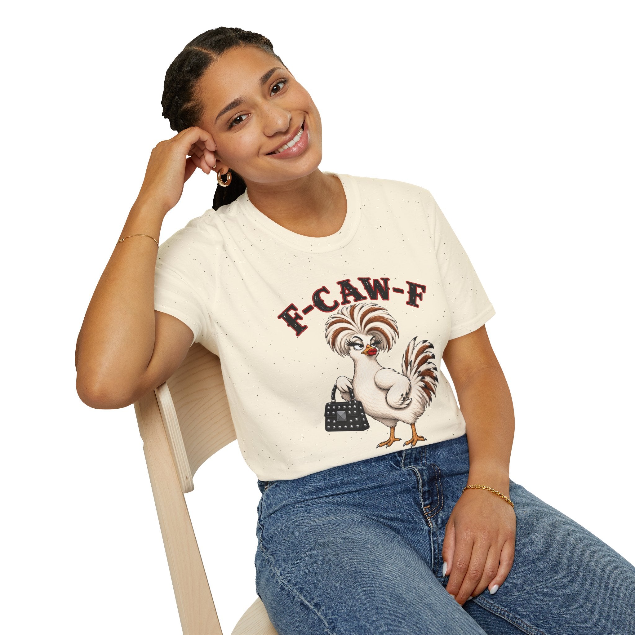 F-CAW-F Chicken Graphic T-Shirt