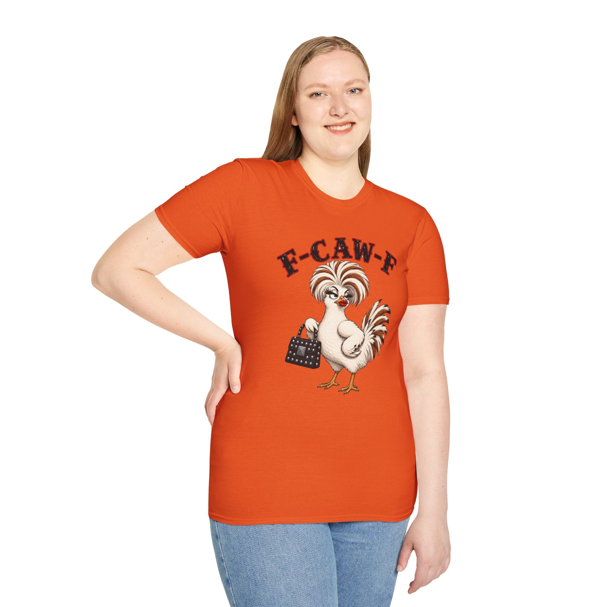 F-CAW-F Chicken Graphic T-Shirt