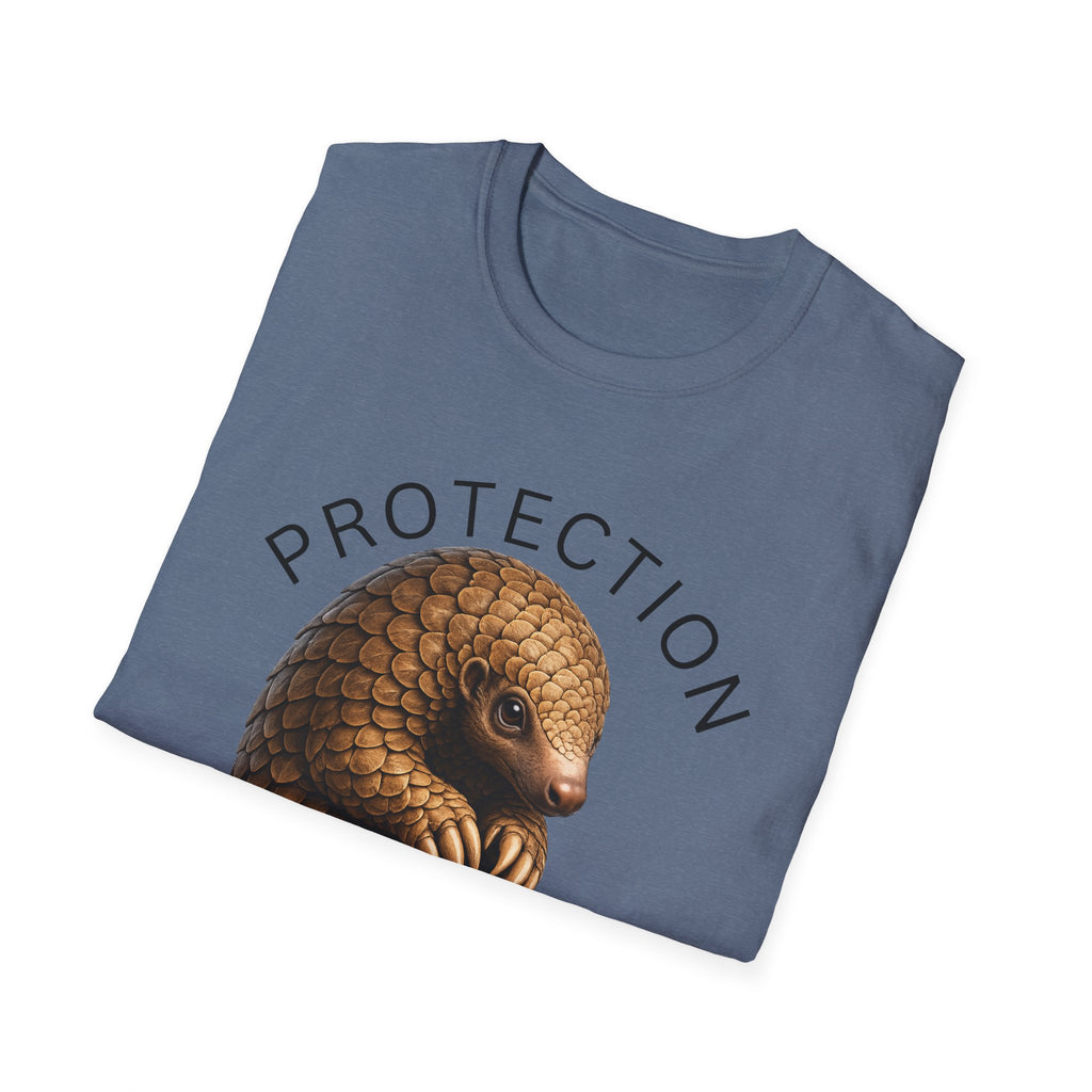 Protection Over Profit T-Shirt — Wildlife Conservation Pangolin Tee