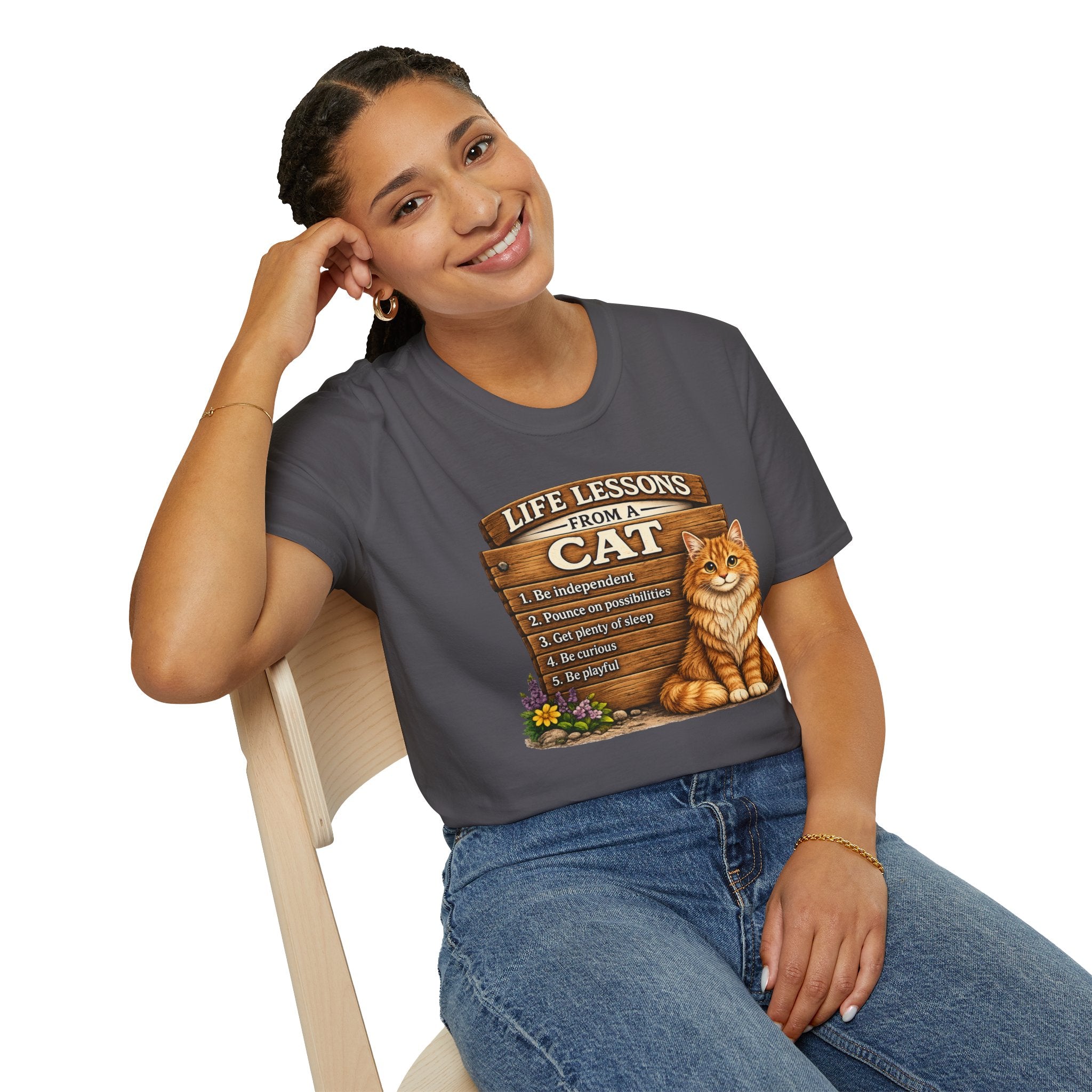 Life Lessons From a Cat T-Shirt