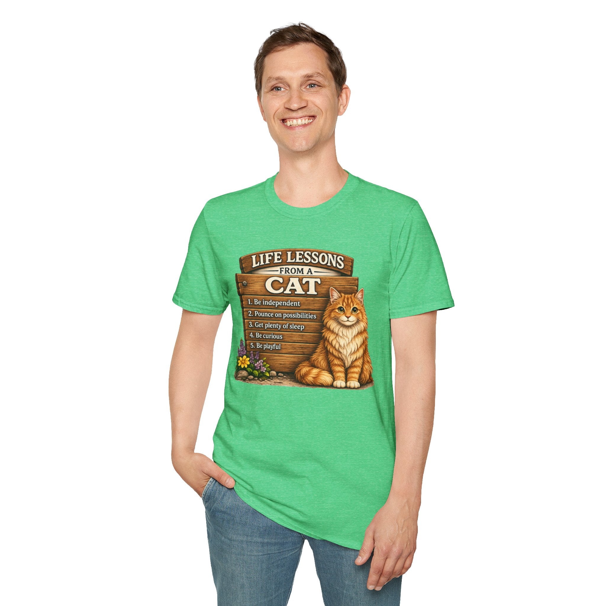 Life Lessons From a Cat T-Shirt