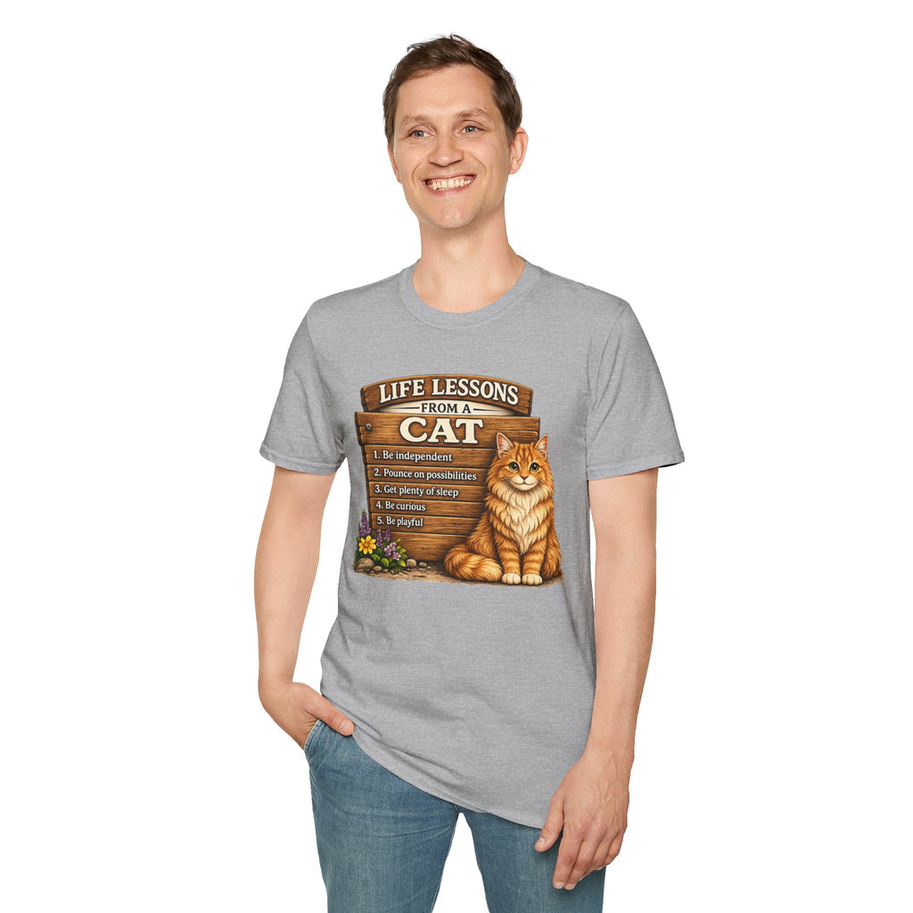 Life Lessons From a Cat T-Shirt