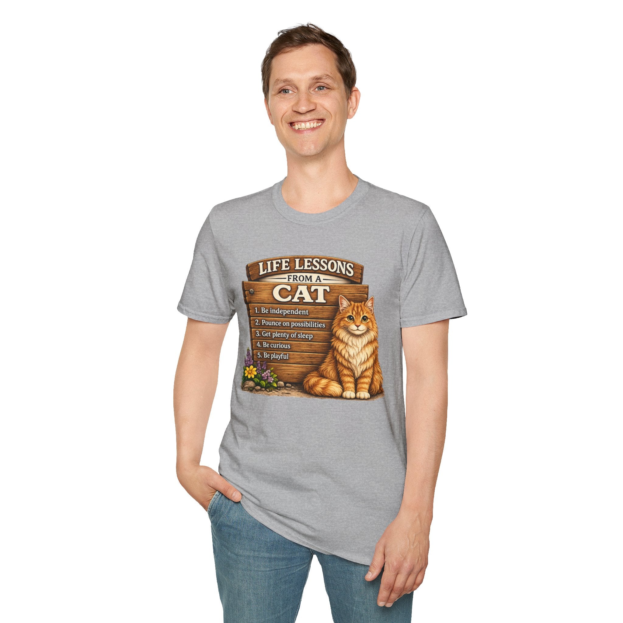 Life Lessons From a Cat T-Shirt