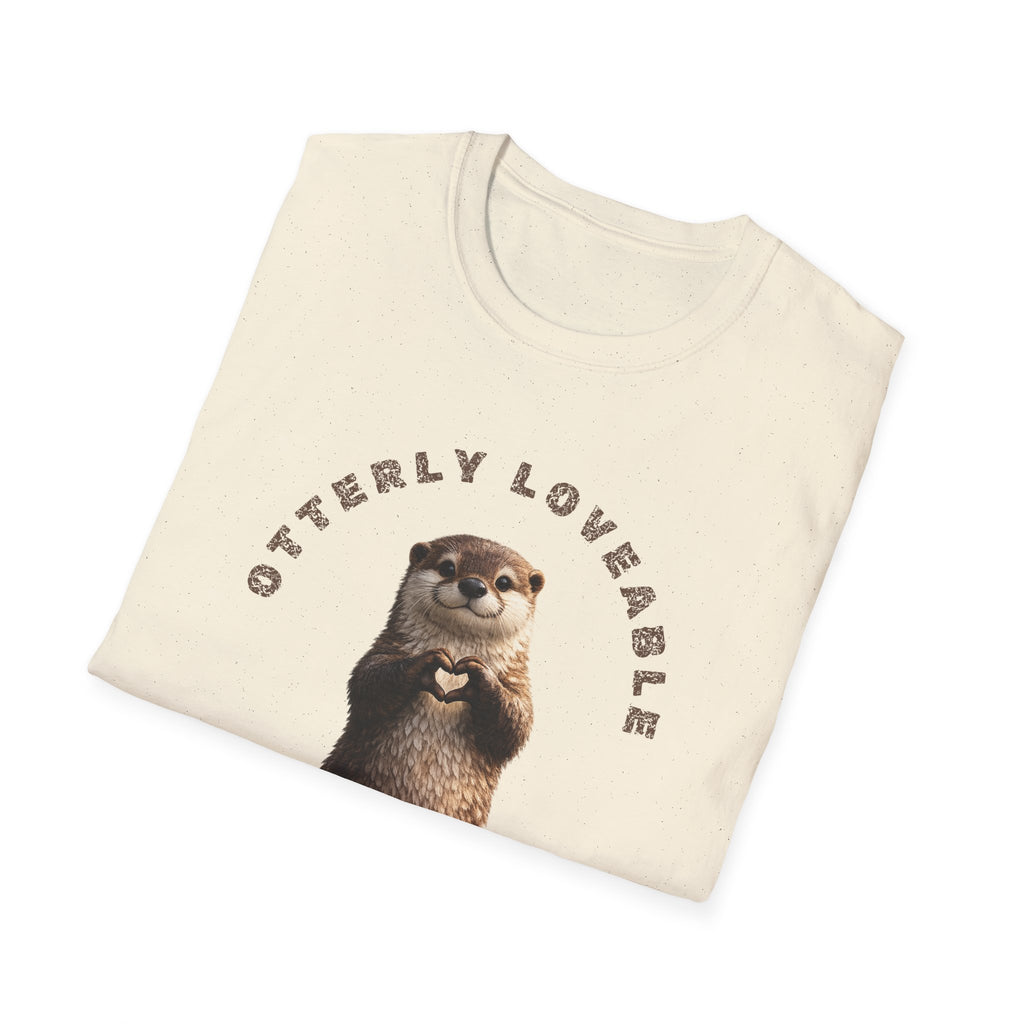 Otterly Loveable Otter Graphic Tee